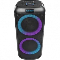 Altavoz de gran potencia - Vieta Pro Party 2, 100W, Hasta 9hs, Efecto luces, FM, Karoake, Negro