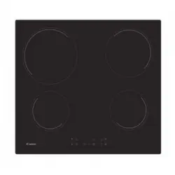 Candy Placa Vitrocerámica 4 Fuegos 6500w Negro - Cc64ch