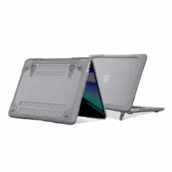 Carcasa Protectora Macbook Pro 16 2019 De Silicona Rígida – Gris