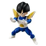 Figura Tamashii Nations S.H. Figuarts Dragon Ball Son Gohan con traje de combate y Bola mágica de tres estrellas 10cm