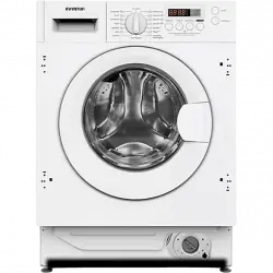 Lavadora integrable - Infiniton WM-B84, 8 kg, 1400 rpm, Pantalla LED, Blanca