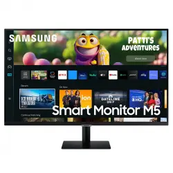 Samsung - Monitor PC 68,5 cm (27') Samsung Smart Monitor M5, 60 Hz, con Smart TV Apps (Reacondicionado grado A).