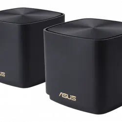 Sistema WiFi Mesh - ASUS XD4 PLUS W-3-PK, 3 pack, 1.8 Gbit/s, 6, Hasta 446 m², MU-MIMO, Negro