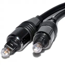 Toslink Digital Optical Audio HQ Cable 2m - Cable Óptico