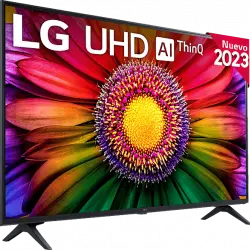 TV LED 43" - LG 43UR80006LJ, UHD 4K, Inteligente α5 4K Gen6, Smart TV, DVB-T2 (H.265), Azul ceniza