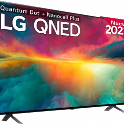TV QNED 55" - LG 55QNED756RA, UHD 4K, Procesador Inteligente α5 4K Gen6, Smart TV, Azul Ceniza