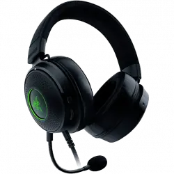 Auriculares gaming - Razer Kraken V3, Cancelación pasiva ruido, Chroma™ RGB, Micrófono HyperClear, Negro