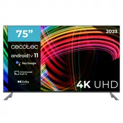 Cecotec A3 Series ALU30075 75" LED UltraHD 4K HDR10 Android TV