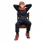 Figura Banpresto Jujutsu Kaisen Yuji Itadori en silla 11cm