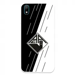 Funda Para Huawei Y5 2019 Del Académica De Coimbra Escudo Bicolor - Licencia Oficial Académica De Coimbra