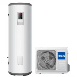 Haier - Aerotermo split Haier con bomba de calor, 200 litros - HP200S1.