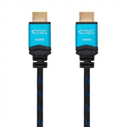 Nanocable Cable HDMI V2.0 4K 60Hz A/M-A/M 0.5m Negro