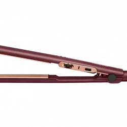 Plancha de pelo - BaByliss Berry Crush 230, Cerámica, 10 niveles temperatura, Hasta 230°C, Rojo