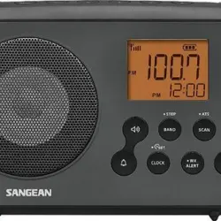 Radio Sangean PR-D12 FM Negro