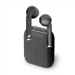 SBS Style Auriculares Inalámbricos con Estuche de Carga 300 mAh Negros