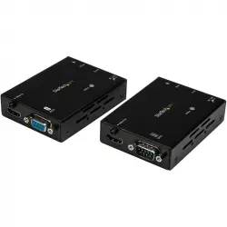 StarTech ST121HDBTL Extensor HDMI 4K HDBaseT a RJ45 Cat.5 Negro