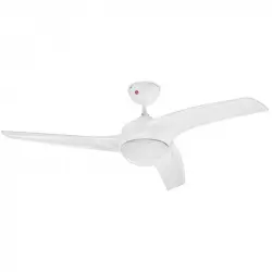 Tristar VE-5817 Ventilador de Techo con Luz y Mando 55W Blanco