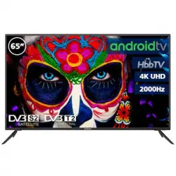 Tv Led 65" Infiniton Intv-65mu1980 - 4k Uhd, Android Tv, Tdt2, Usb, 2000hz, Hbbtv