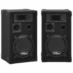 Altavoces Pasivos Escenario Profesional Hifi 2 Uds 800 W Negro Vidaxl