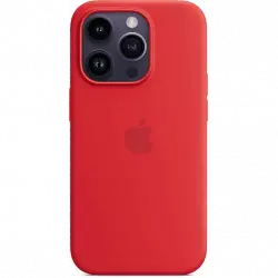 APPLE Funda de silicona con MagSafe para el iPhone 14 Pro, (PRODUCT)RED