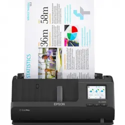 Epson ES-C380W Escáner Compacto A4 Duplex Negro