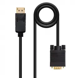 Nanocable Cable Conversor DisplayPort a VGA Negro 5m