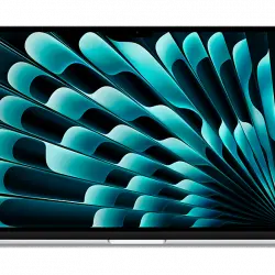 Apple MacBook Air (2024), 15,3", Chip M3, GPU de 10 núcleos, 8 GB RAM, 256GB SSD, Teclado Magic Keyboard Touch ID, macOS, Plata