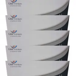 Color Premium Tóner Compatible con Brother TN2320/TN2310 Negro Pack 5 Unidades