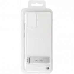 Funda - Samsung Clear Standing EF-JA725CTEGWW, Para Galaxy A72, Con pestaña para apoyo, Transparente