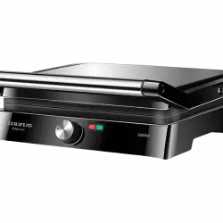 Grill - Taurus Etna Inox, 2200 W, y Plancha, Capa Antiadherente, Bandeja recoge grasas