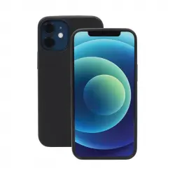 Mobilis T Series Funda Protectora Negra para iPhone 12 Mini