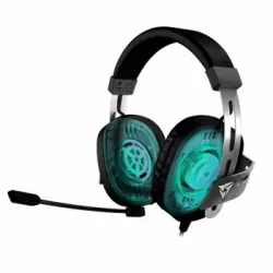 Thunderx3 Th30 Glow, Auriculares Gaming, Iluminación Glow, Driver 53 Mm, Estéreo 2.1, Micrófono Desmontable, Cancelación De Ruido, Negro