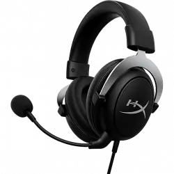 Auriculares gaming - HyperX CloudX Stinger, De diadema, Con cable, Para Xbox, Micrófono, Negro y Plata