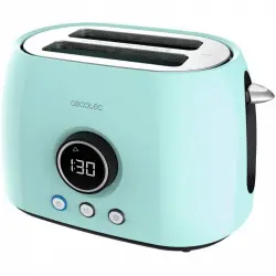 Cecotec ClassicToast 8000 Blue Double Tostadora 2 Ranuras 800W