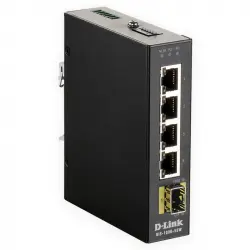 D-Link DIS-100G-5SW Switch Industrial No Gestionable 4 Puertos Gigabit + 1 Puerto SFP