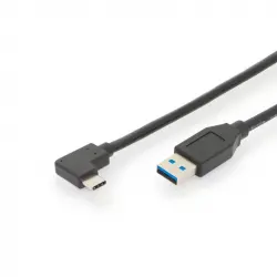 Digitus Cable USB-C a USB-A Macho/Macho 1m Negro