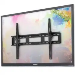 Duronic Tvb123m Soporte Tv De Pared Inclinable Ultra Delgado Para Pantalla 23" A 55" Pulgadas, Led, Lcd, Plasma, Monitor De Hasta 65 Kg De Peso -