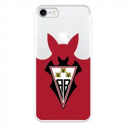 Funda Licencia Oficial Albacete Balompié Escudo Fondo Rojo para iPhone 8