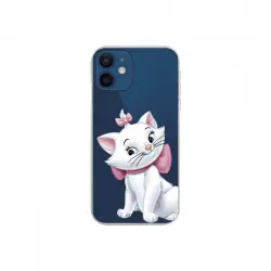 Funda Oficial de Disney Los Aristogatos Marie Silueta para iPhone 12