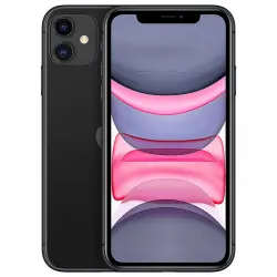 Móvil Reacondicionado APPLE Iphone 11 128Gb grado ECO negro