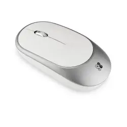 Ratón inalámbrico Subblim Smart Plata/Blanco