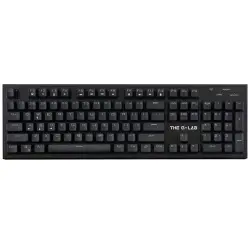 Teclado gaming mecánico The G-Lab Keyz Carbon