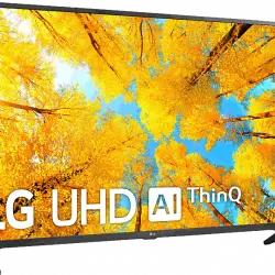 TV LED 50" - LG 50UQ75006LF, UHD 4K, Procesador Inteligente α5 Gen5 AI Processor Smart TV, DVB-T2 (H.265), Negro