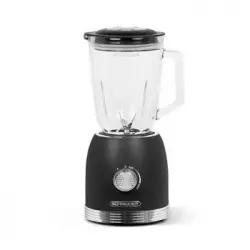 Batidora De Vaso 1.5l Vintage Negro 800 W Schneider Scbl15b