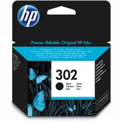 Cartucho de tinta - HP 302, Negro, F6U66AE