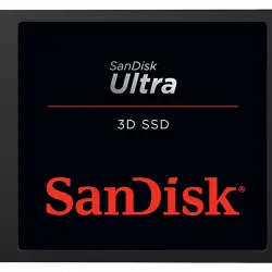 Disco duro SSD interno 1 TB - SanDisk Ultra 3D, 2.5", Lectura de hasta 560 MB/s, SATA III, 3D NAND, nCaché™ 2.0, Negro