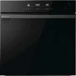 Horno - Hisense BSA66346PBG, Multifunción, Pirolítico, 77 l, 56.4 cm, WiFi, Cocción simultánea, Negro