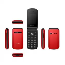 Qubo X-209 Móvil Rojo / 2.4" / Dual Sim / Sos