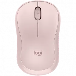 Ratón inalámbrico - Logitech M240 Silent, Inalámbrico, Bluetooth, 4000 ppp, Ambidiestro, Windows/Mac, Rosa