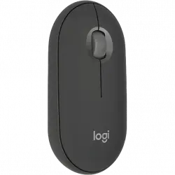 Ratón inalámbrico - Logitech Pebble 2 M350S, Inalámbrico, Multidispositivo, 4000 ppp, Negro